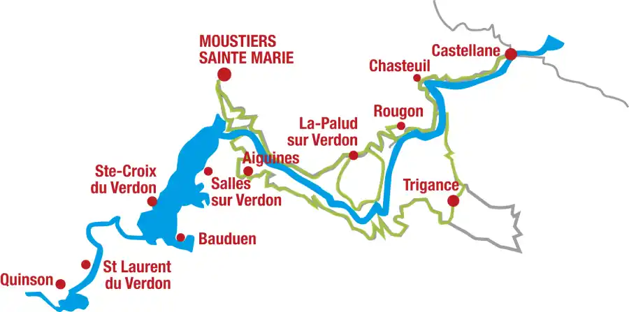 How to Reach Verdon Gorge from Gordes: Travel Tips